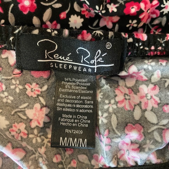 Renee Rofé Sleepwear Short Set
Size Medium 
Comfort Sexy - Picture 2 of 5